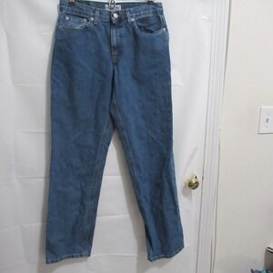 London Jean Jeans  sz 8 Classic Original Women Medium Wash Blue Straight Leg